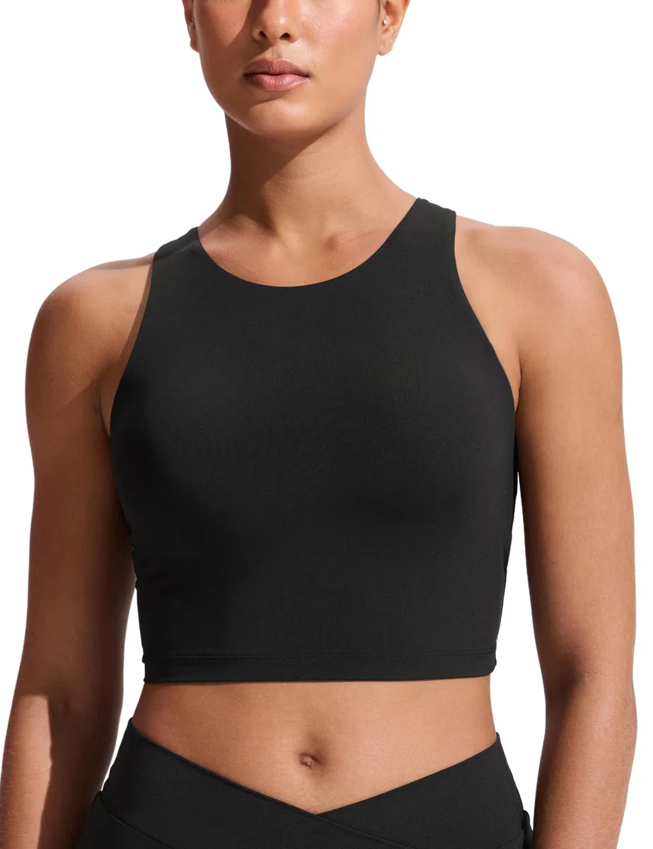 CRZ YOGA Top Bikini da Donna con Schiena all'Americana e Imbottitura ad Asciugatura Rapida