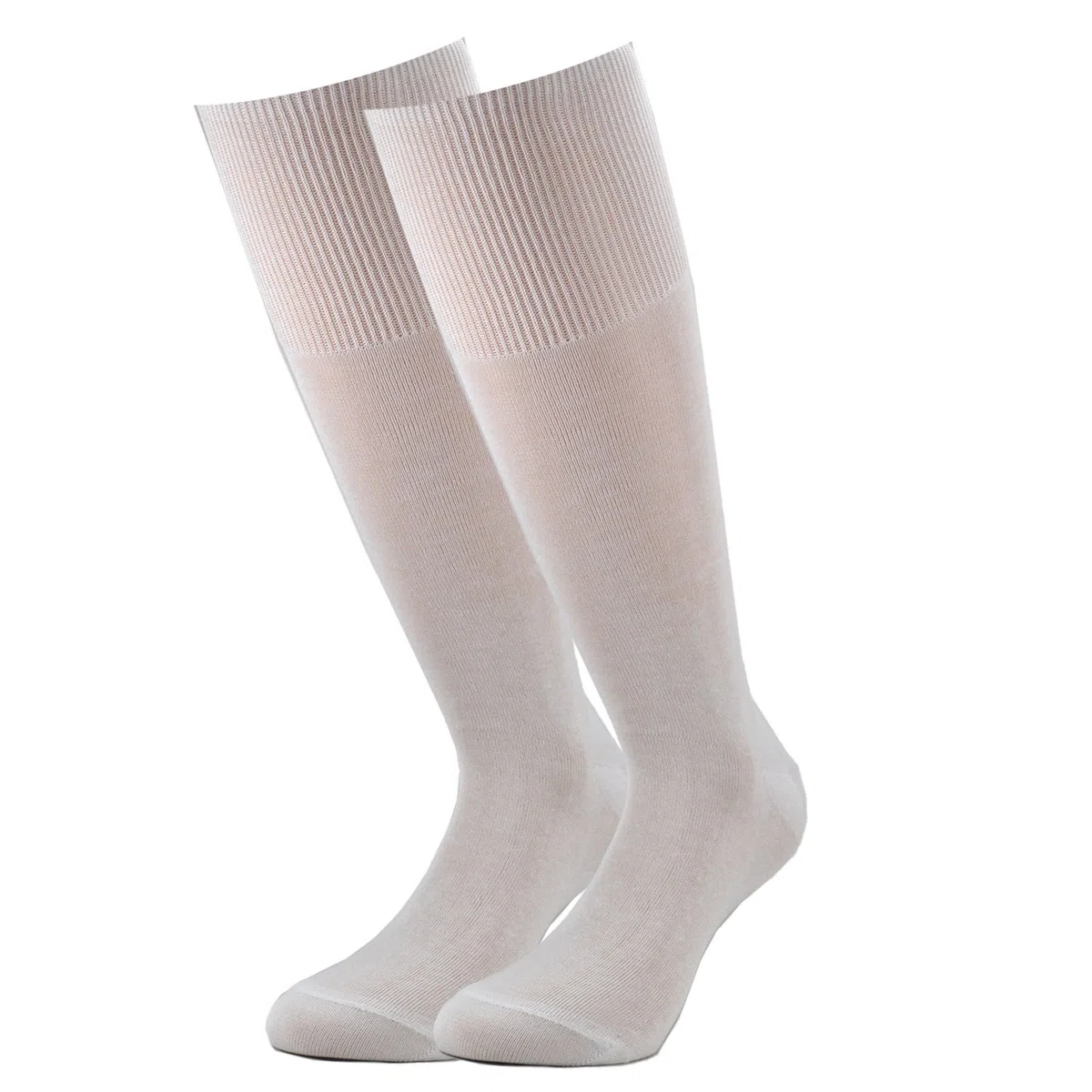 6 paia di calze UOMO lunghe in 100% Cotone Filo di Scozia.