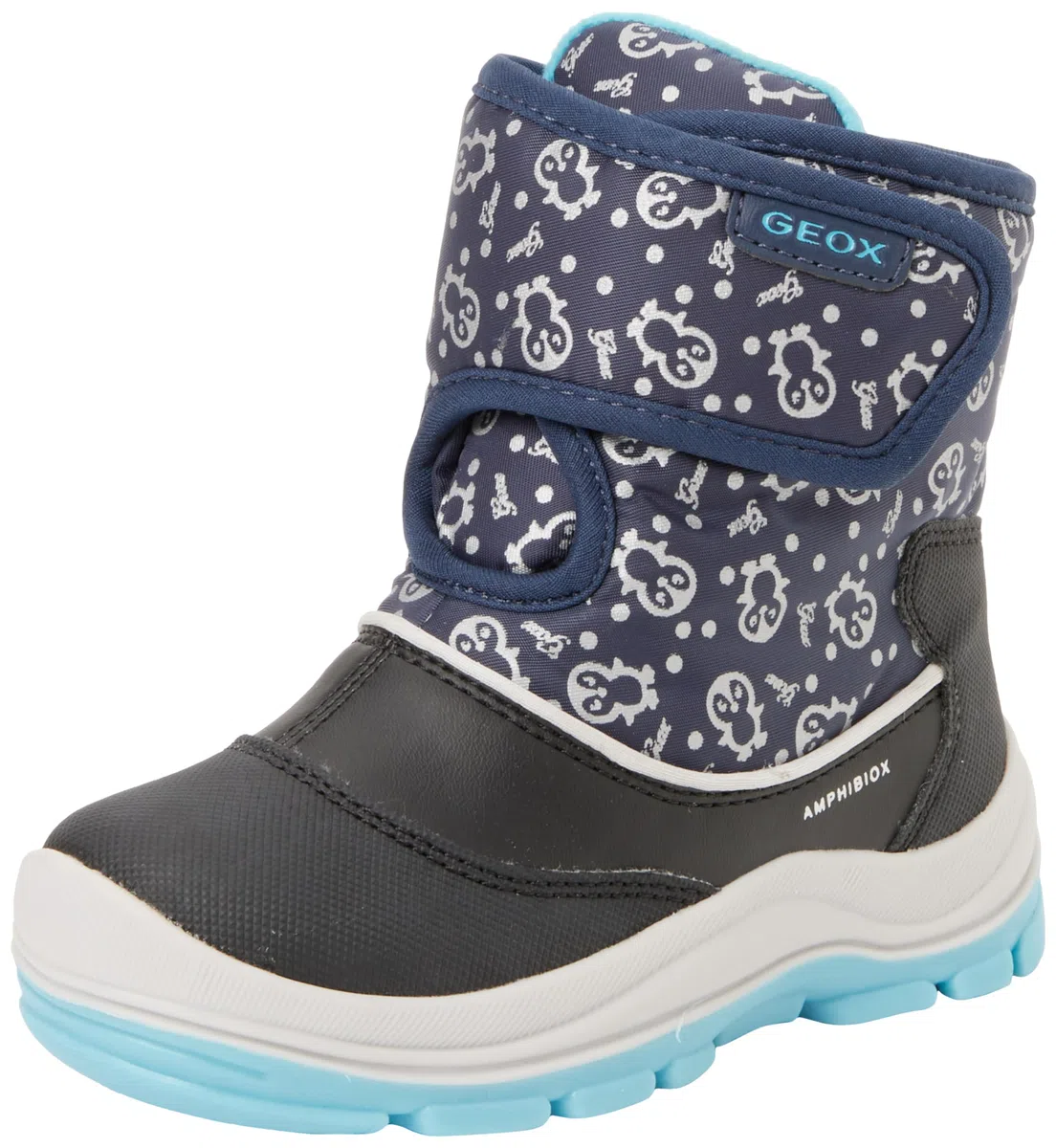 Geox B Flanfil Girl B Abx Barca ad ancora.Bimba 0-24