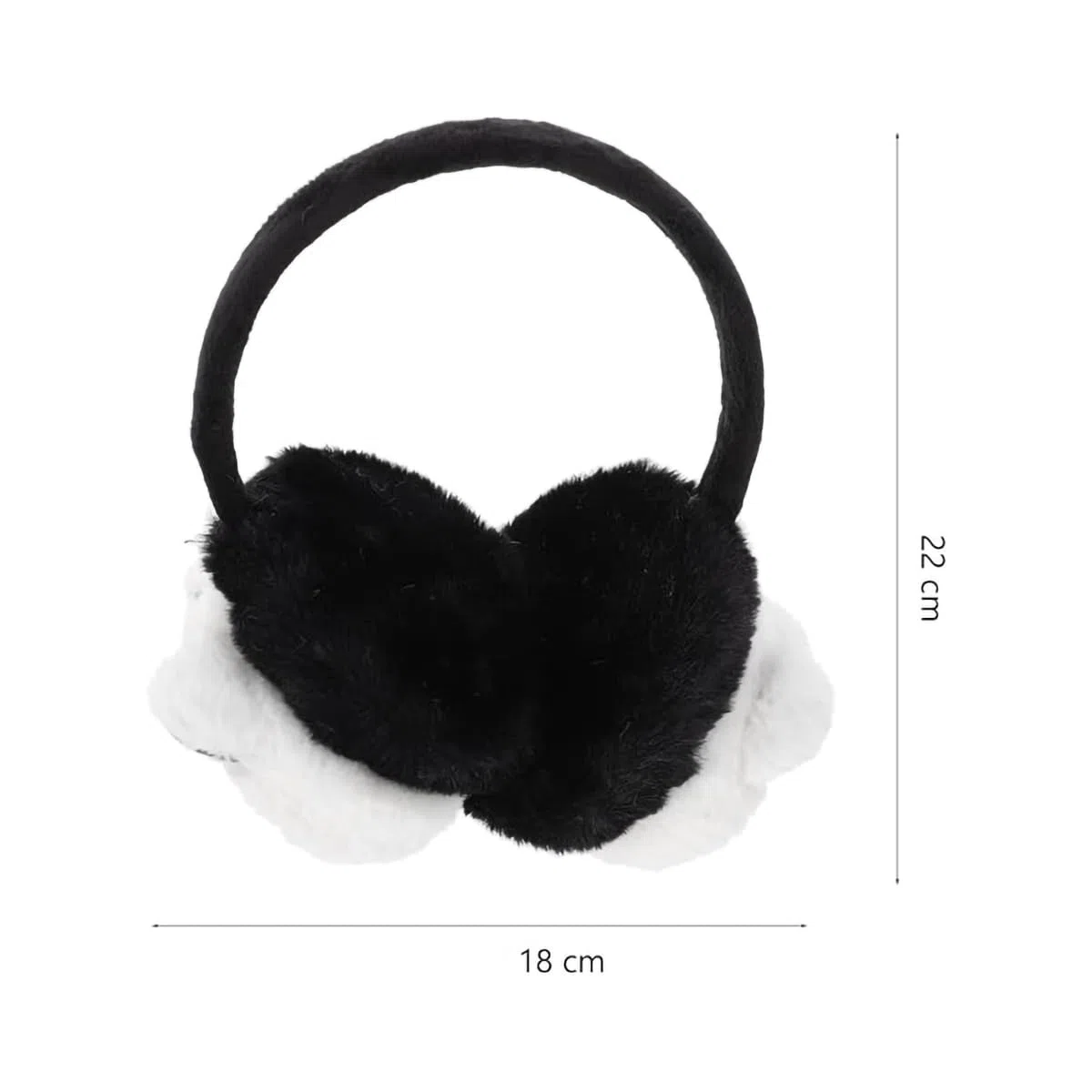 Paraorecchie per bambini, paraorecchie regolabili, paraorecchie in peluche, per ragazza, ragazzo, panda animale, simpatico, scaldabagni, invernali, caldi, paraorecchie e maniche