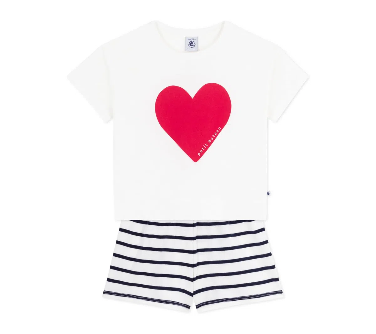 Petit Bateau A0ckd Pyjacourt Bambine e Ragazze (Pacco da 1)