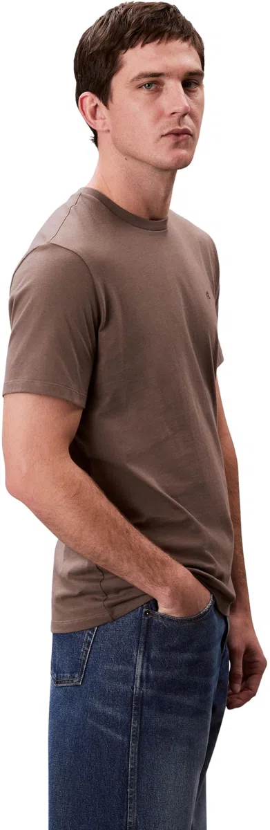 Calvin Klein Ss Smooth Cttn Solid Crewnk Tee Lv040hm265 Magliette Unisex - Adulto