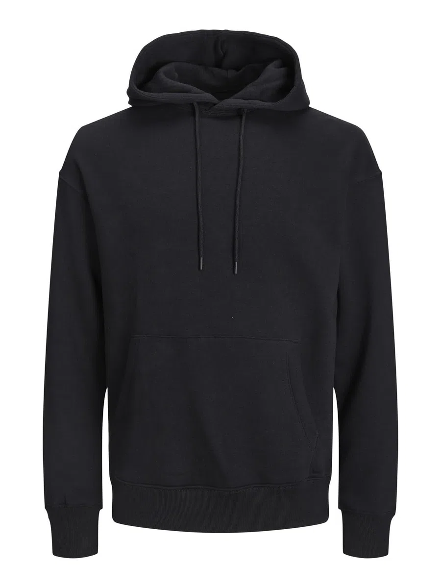 JACK & JONES Hoodie Plain Hoodie