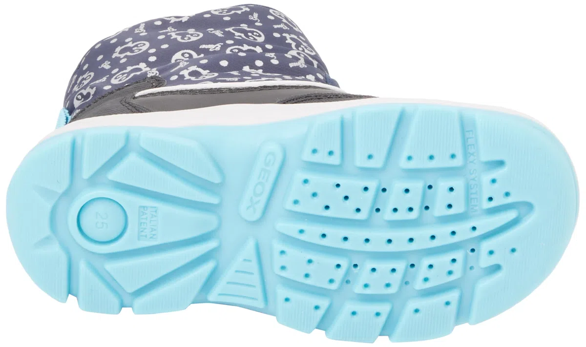 Geox B Flanfil Girl B Abx Barca ad ancora.Bimba 0-24