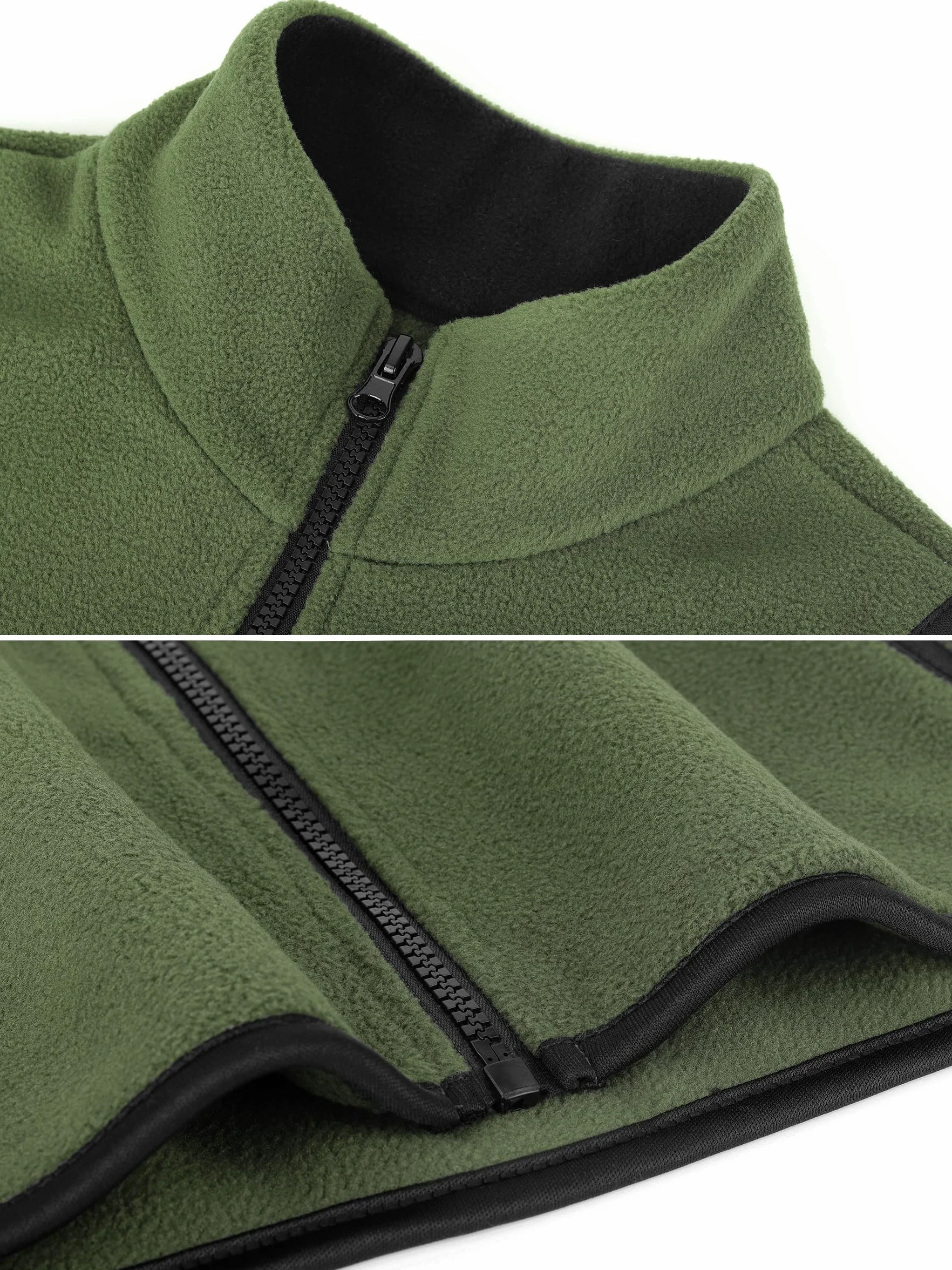 Bambini Gilet in Pile Collo Alto Senza Maniche Giacca Pile Polare Gilet Tinta Unita Genitore-Bambino Leggero Top Capispalla