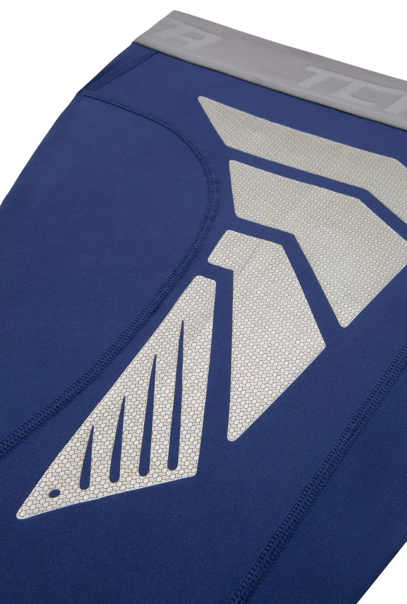 TCA Shorts Carbonforce Termici a Compressione per Ragazzo - Blu, M Ragazzi (8-10 Anni)