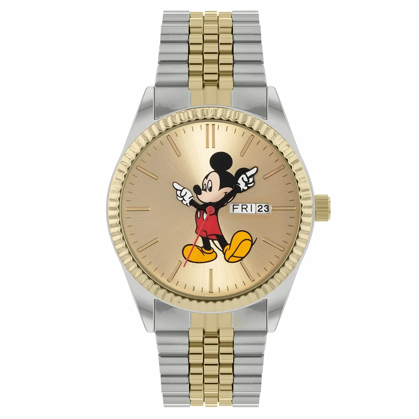 Disney Mickey Mouse MK8185 - Orologio da polso bicolore per bambini