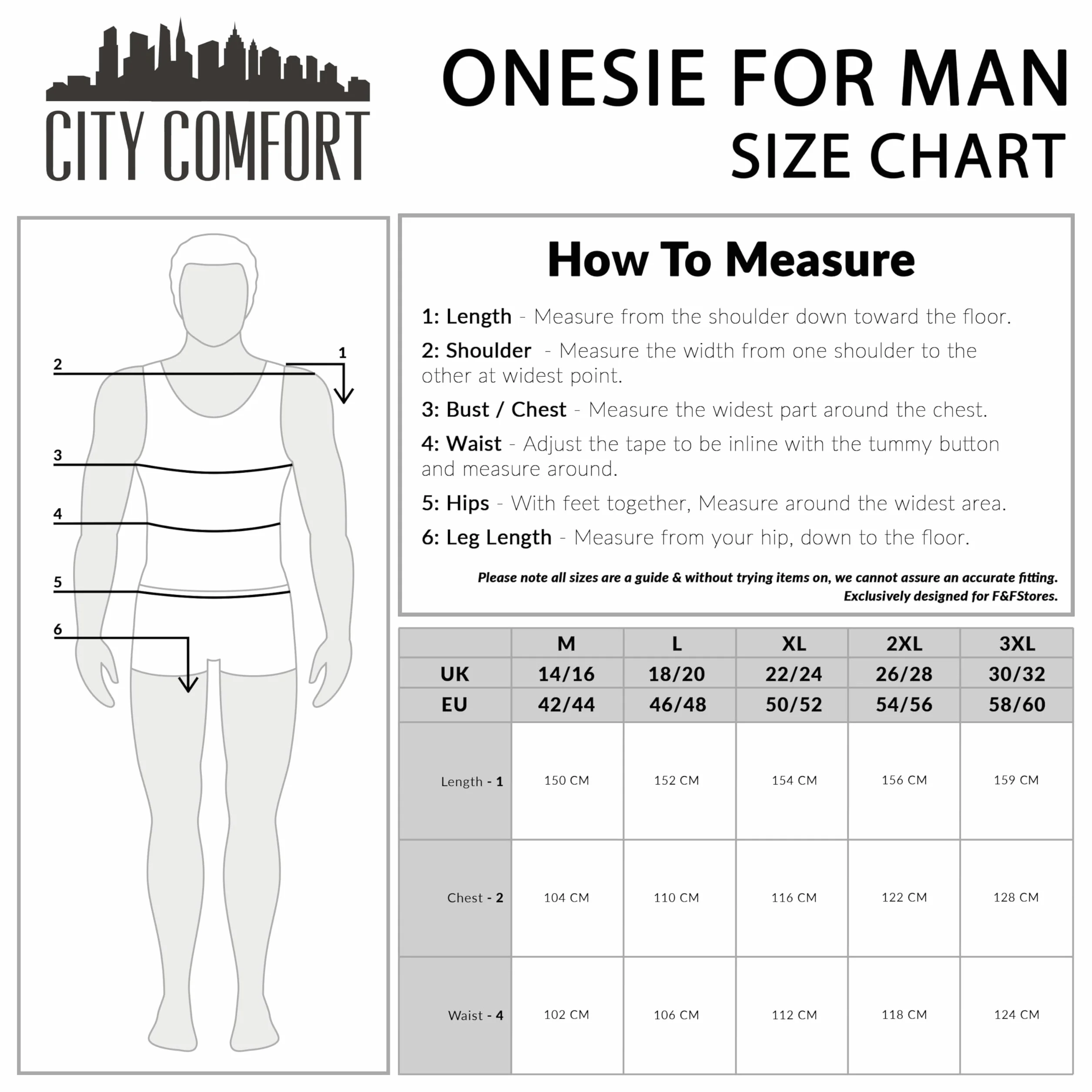CityComfort Pigiama Intero Uomo - Pigiama Invernale Uomo in Caldo Pile con Cappuccio M-3XL - Pigiami Interi per Ragazzi Idea Regalo