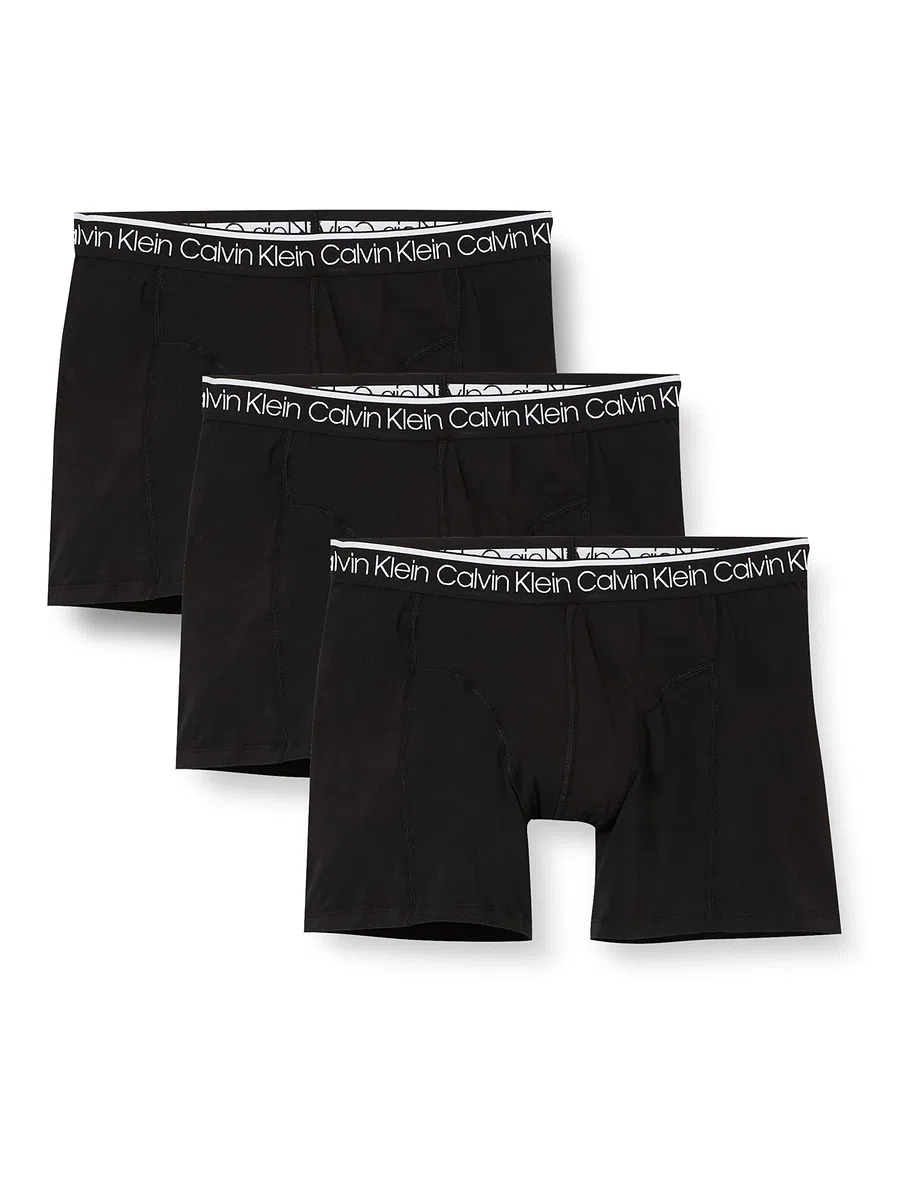 Calvin Klein Uomo Slip Boxer Confezione da 3 Balance con Fascia con Logo