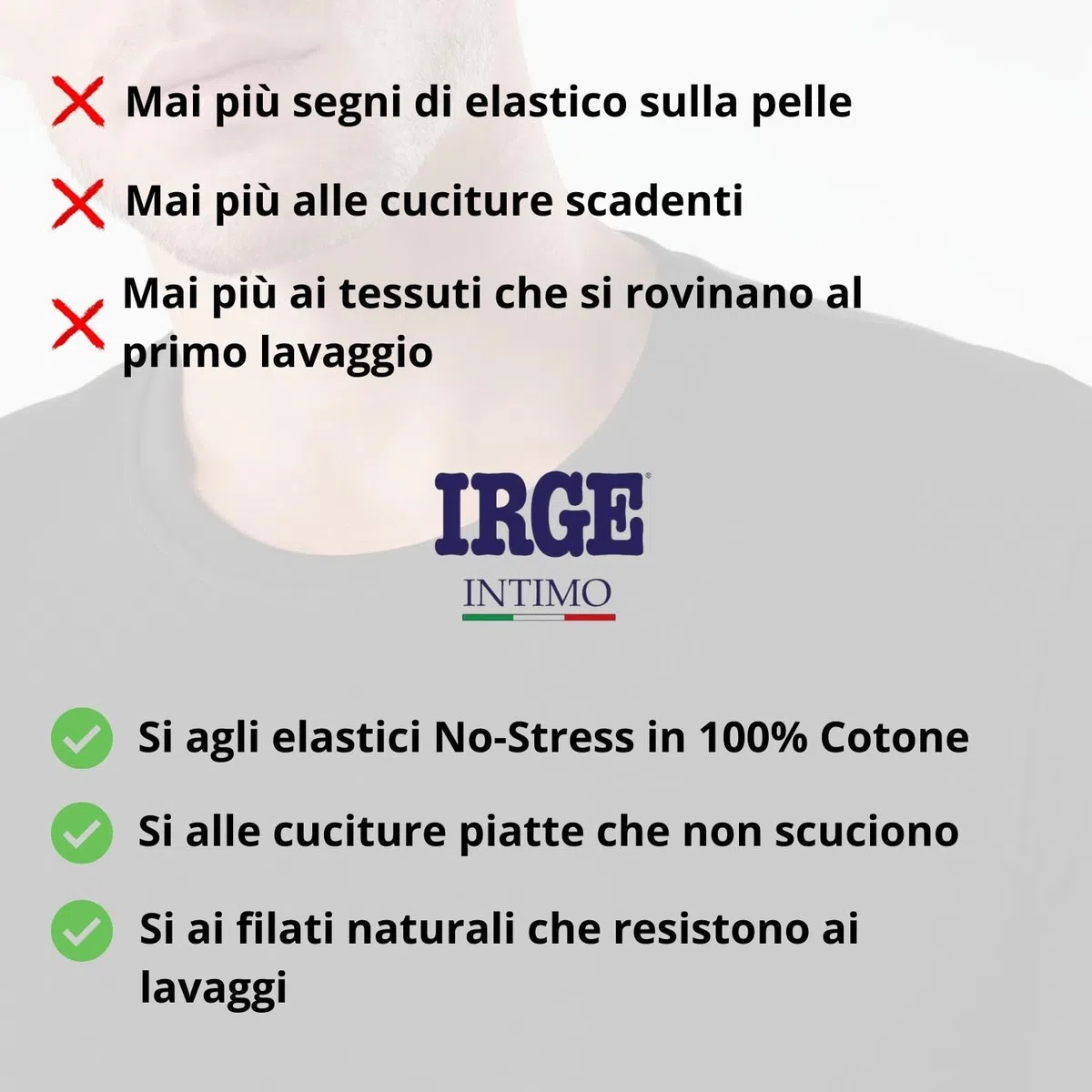 Intimitaly Irge Maglia Termica Uomo Manica Lunga (Pacco da 2) in Caldo Cotone Interlock