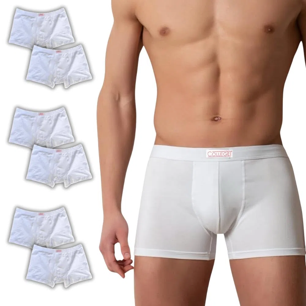 Mutande Uomo Boxer Cotone (12-6-3 Paia) Underwear Uomo Certificato OEKO-TEX standard 100%, Taglie Forti Uomo dalla S alla 3XL, Anallergiche e Traspiranti Anti Cattivi Odori, Prodotto Italiano