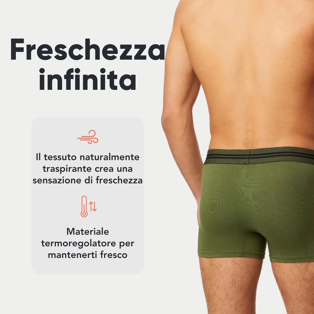 FM London, Boxer da Uomo Super Morbidi in bambù, Confezione da 5, Senza Etichetta, Elasticizzati, in Materiale ecocompatibile