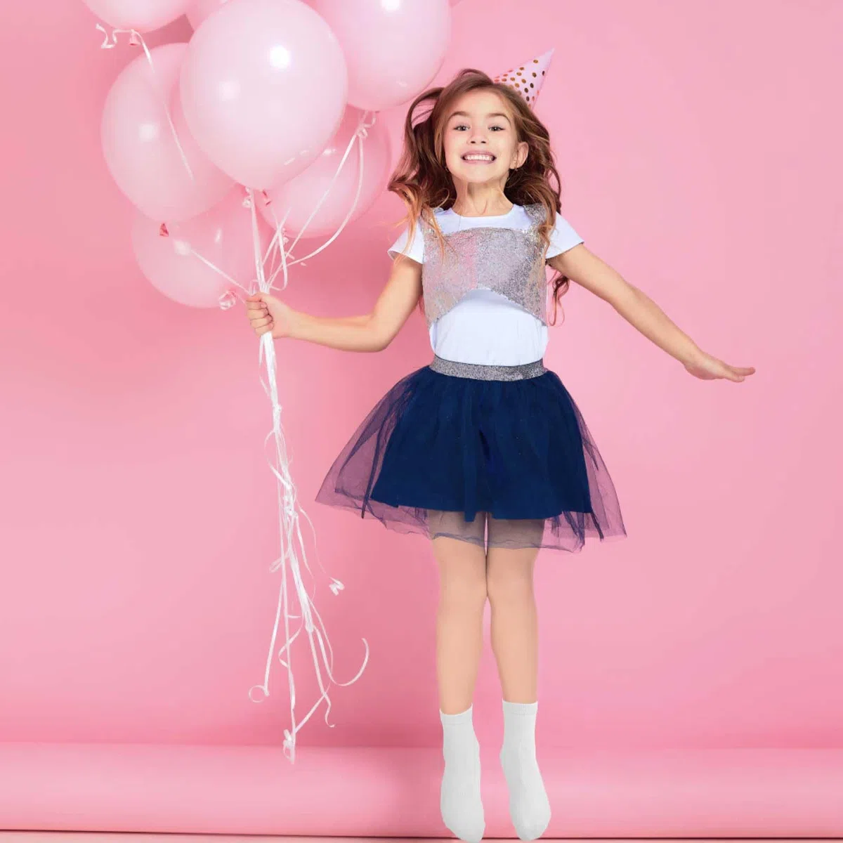 ZERULETS 24 paia di calzini per bambini e bambine, calzini da ginnastica per bambini, calzini sportivi da bambina, colore bianco, rosa, viola, giallo, per 1-13 anni