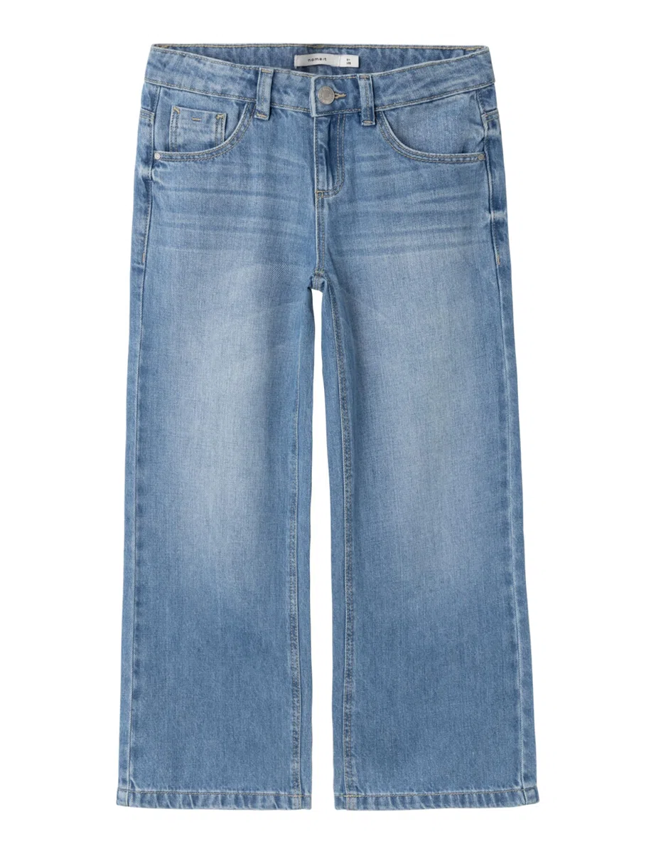 NAME IT - Nkfrose Wide Jeans 5529-be Noos, Nkfrose Wide Jeans 5529-Be Noos Bambine e Ragazze
