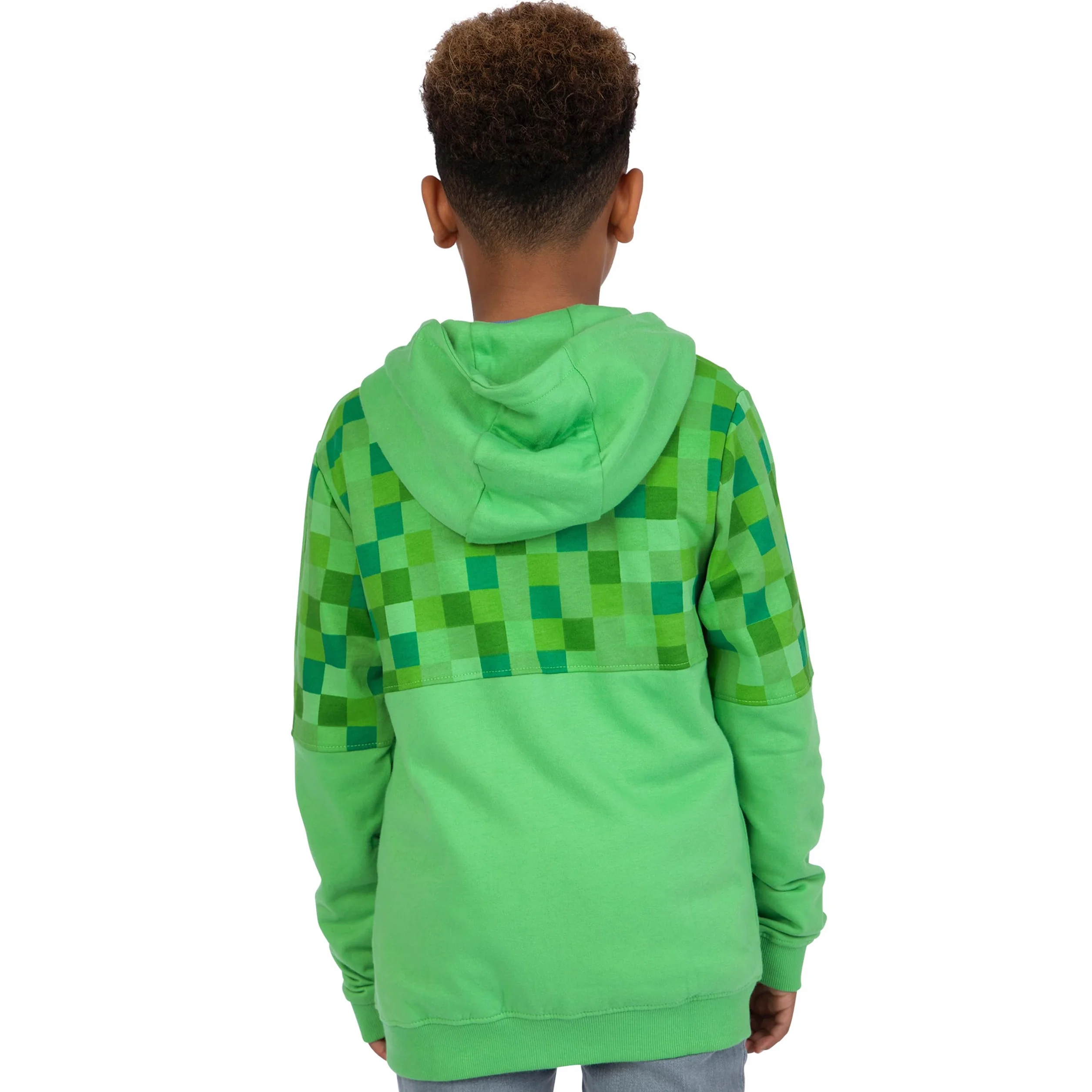 MINECRAFT Felpa Bambino | Felpa Bambino Giochi | Maglione con Zip | Felpe Ragazzo | 5 E 13 Anni