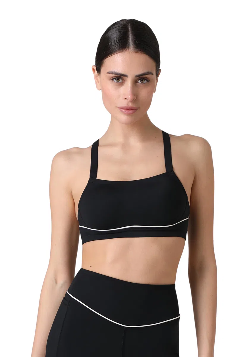 Lovable Sportivo -Top Brassière - Microfibra Modellante Senza Cuciture - Asciugatura Rapida, Sport Alto Impatto-Active Comfort Reggiseno Donna