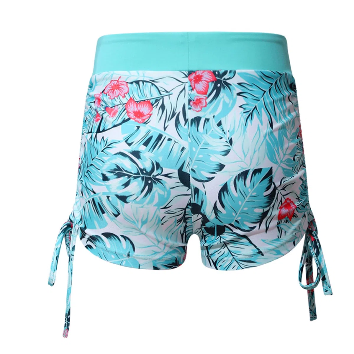 Hedmy Kinde - Costume da bagno corto da ragazza, con stampa, ad asciugatura rapida, per le vacanze e la spiaggia