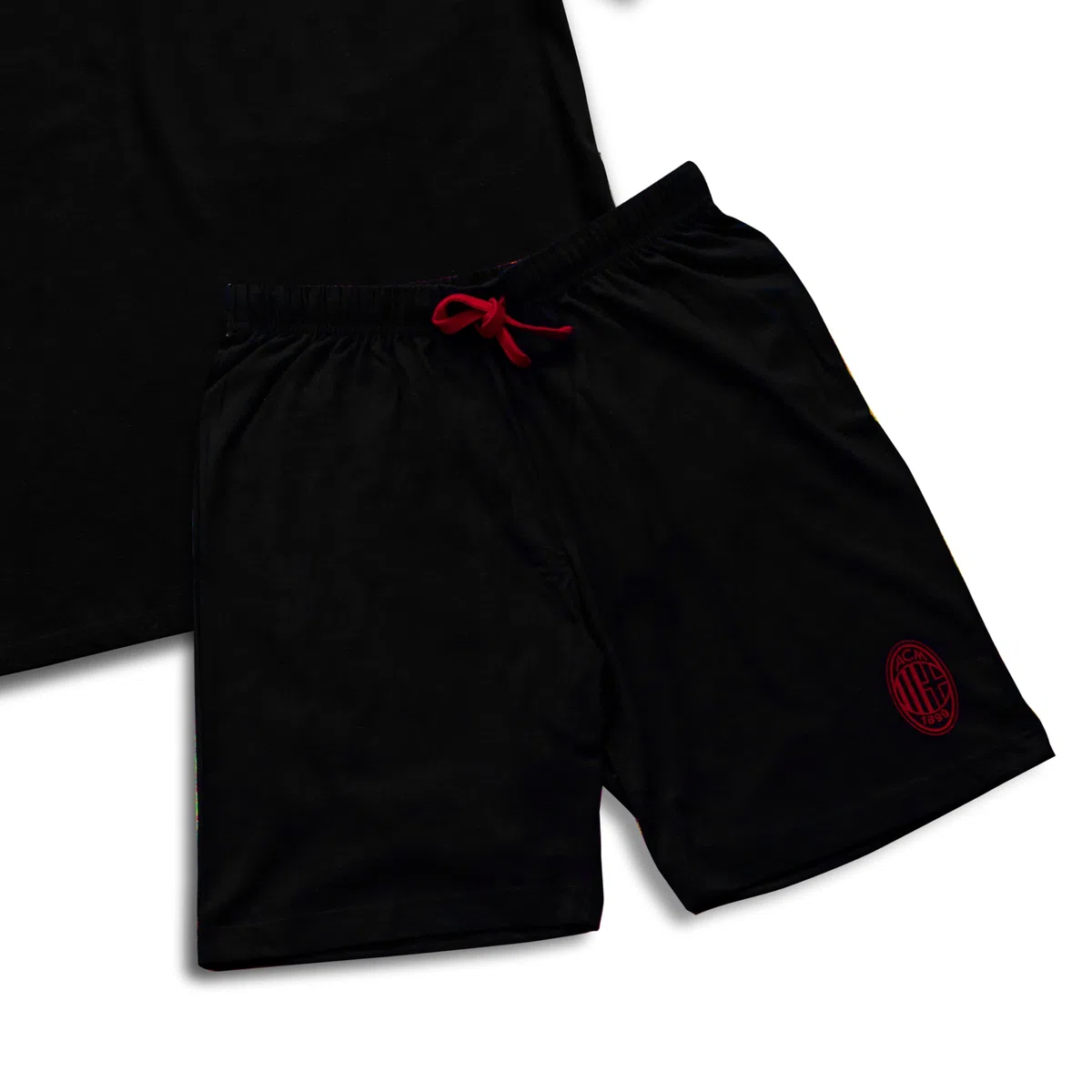 hermet Pigiama Corto Adulto Milan Set di Pigiama Unisex - Adulto