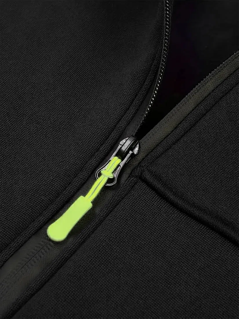 Uomo con Cappuccio Zip Cardigan Giacca Sportiva Jogging Felpa con Cappuccio Ragazzi e Uomini Felpa con Zip Tasca Multifunzionale Cardigan con Cappuccio