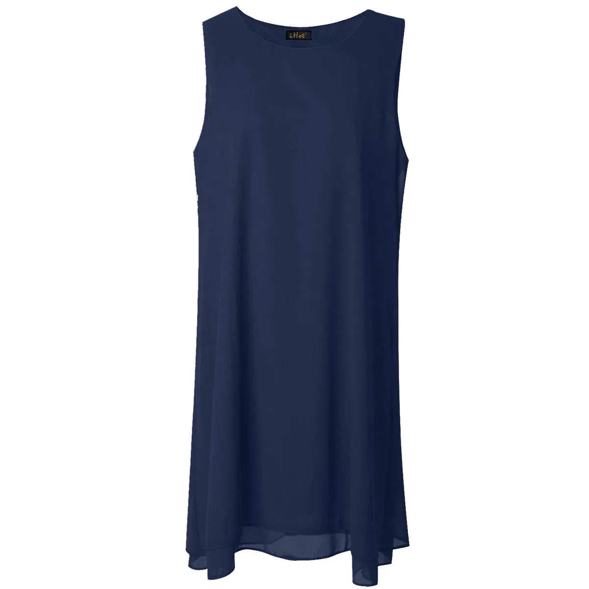 Cocila Boho Chic Dresses Maniche Lunghe da Donna in Chiffon con Cuciture nel Lungo Abito a Due Pezzi Abito Battesimo Maniche Lunghe