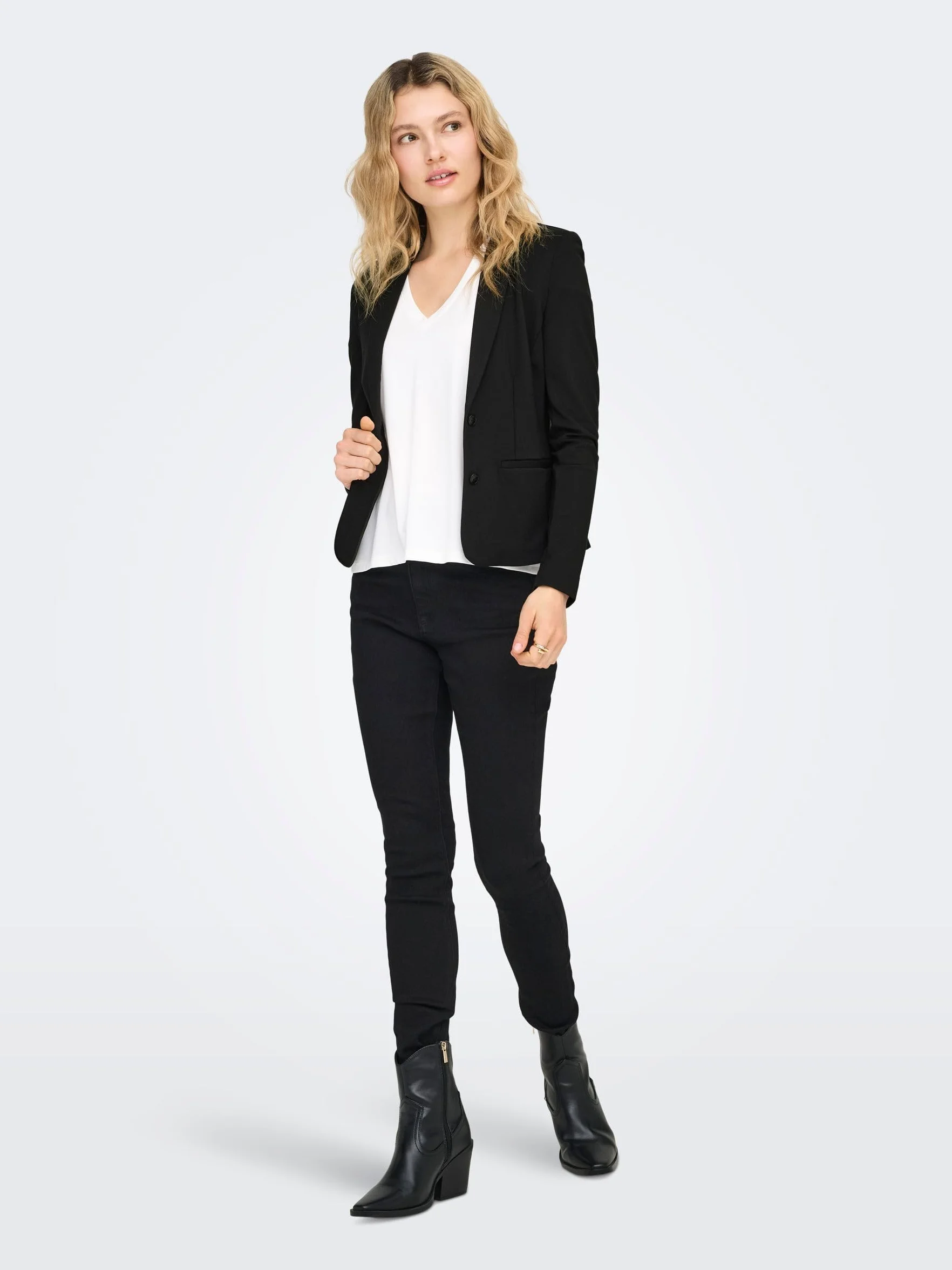 Only Onlpoptrash Blazer TLR Noos Blazer Midi con vestibilità Regolare Donna (Pacco da 1)