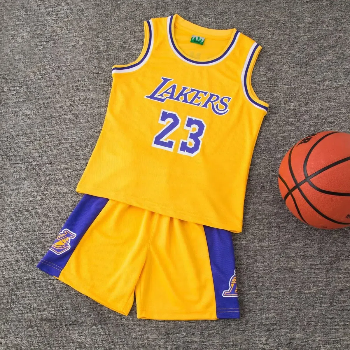 Magliette e Pantaloncini da Basket, Senza Maniche Maglia Completo Basket Bambino, Completo Pallacanestro Ragazzo 2 Pezzi per Bambini