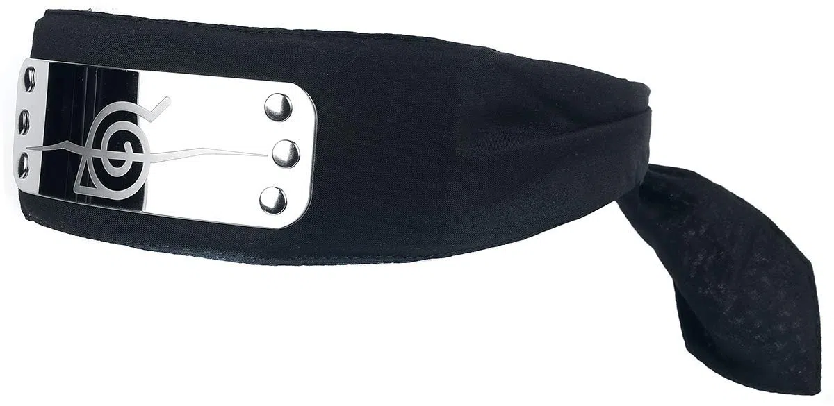 ABYSTYLE - Naruto Shippuden - Fascia per capelli - Anti Konoha - Nero