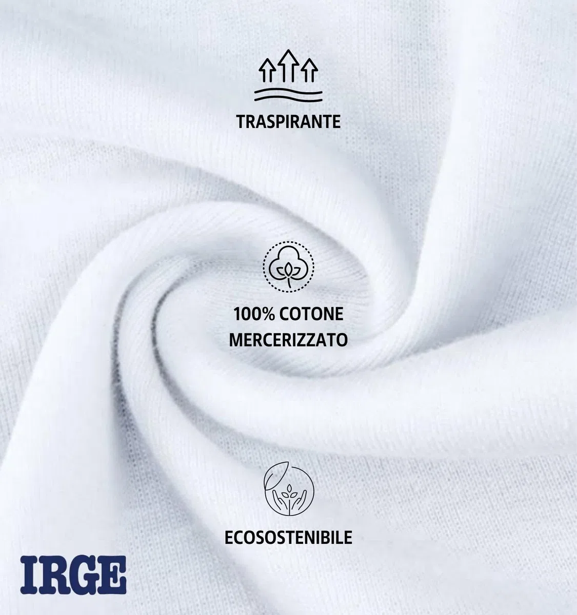 Intimitaly Irge - Canotta Donna Cotone (Pacco da 3) Spalla Larga e Spalla Stretta