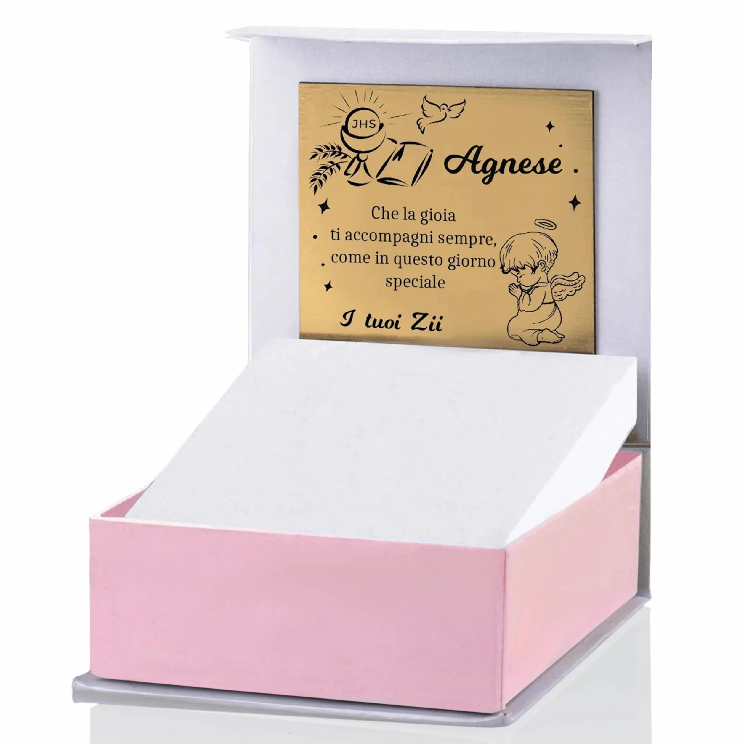 Bracciale Argento 925 Bambina Cordoncino Lilla con Orsetto e Piastrina Incidibile Kids Collection + Regalo Personalizzato - Braccialetto per Nascita Comunione Battesimo Compleanno Ragazzine Bambine
