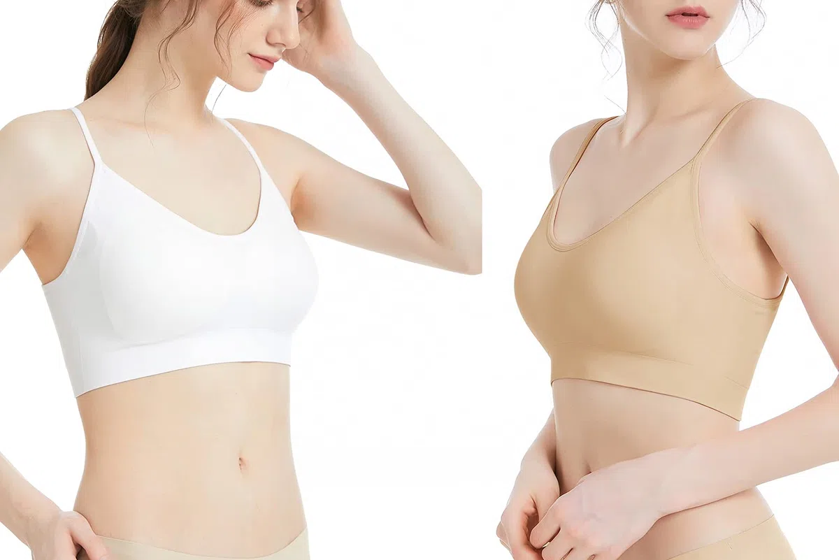 Reggiseno Senza Ferretto Bralette Imbottite per Le Donne Cinghie Sonno Reggiseni Senza Cuciture Yoga Sport Bras