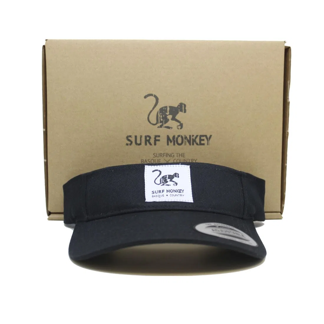 Surf Monkey Visiera Uomo/Donna - Golf/Tennis - Taglia unica - Cotone