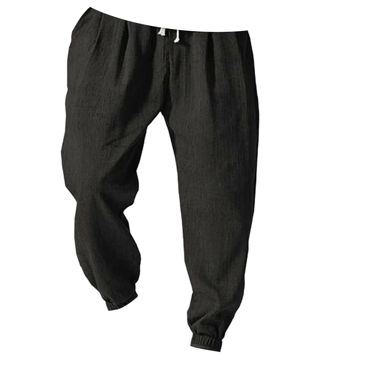 MJGkhiy Kirakuco Pantaloni Uomo Giapponesi Leggeri Baggy Harem Pants in Cotone e Lino Casual Larghi Pantalone Estivo Traspirante Pantalone Giapponese Trousers Lunghi da Yoga e Spiaggia
