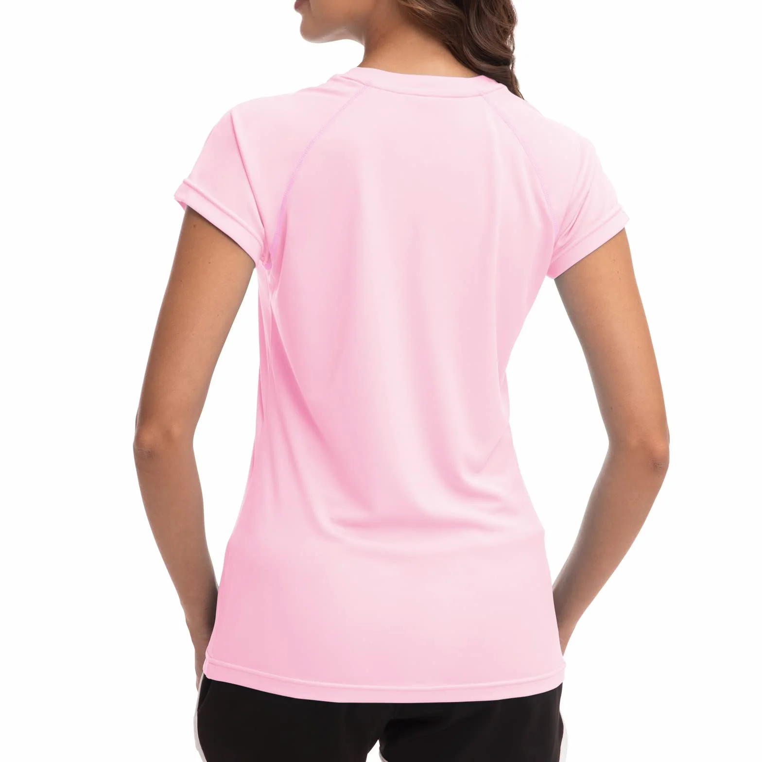 MEETWEE Camicie da Donna T-Shirt a Maniche Corte Atletico Casual Top Quick Dry UPF 50+ Corsa Nuoto Surf Allenamento Yoga Sun Tee Shirt
