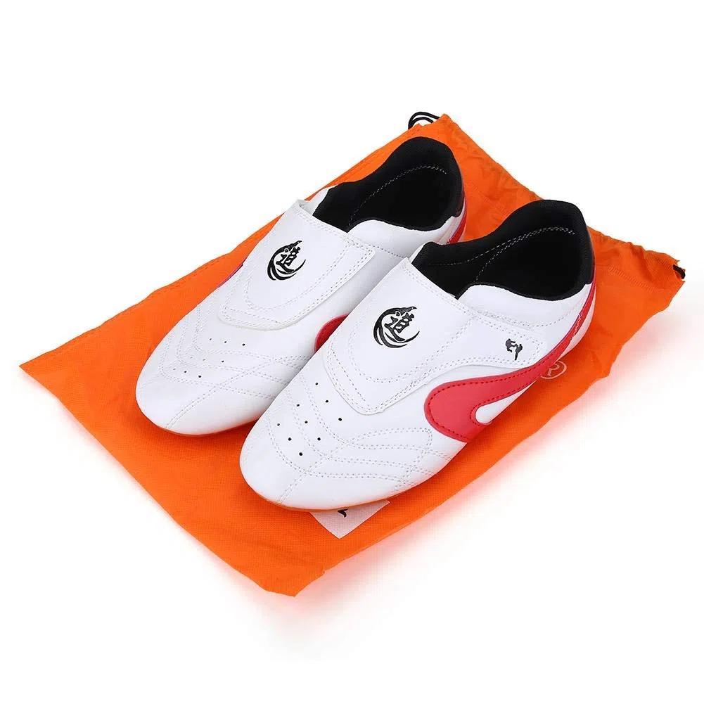 Dilwe Scarpe Taichi da Ginnastica Boxing Karate in Pelle PU per Unisex Adulto