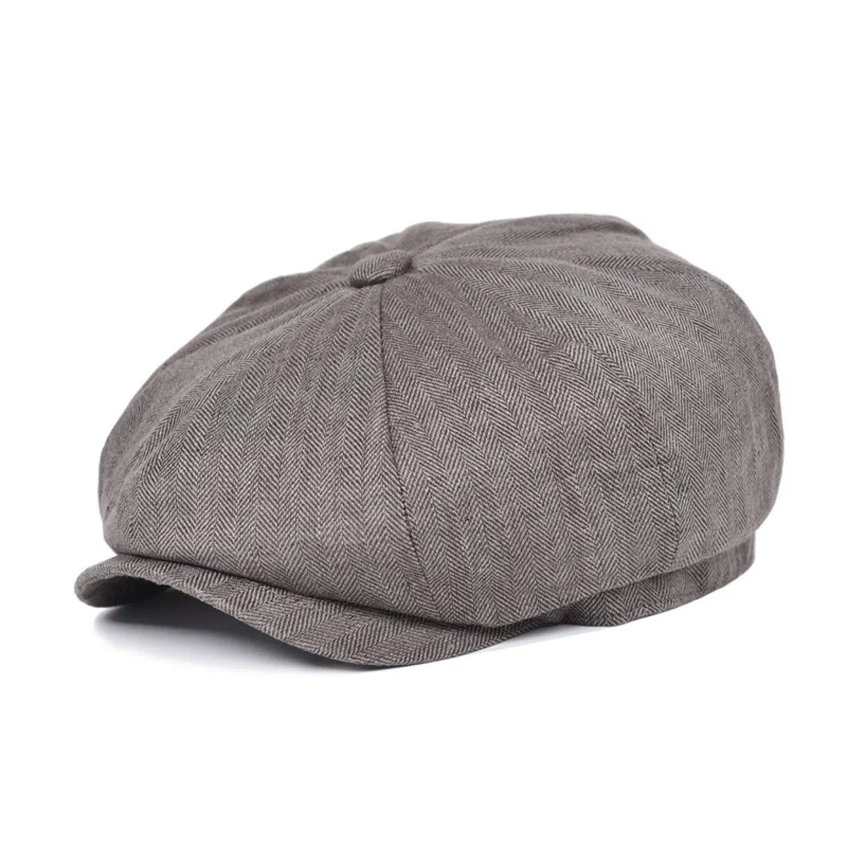 Cappello Donna Berretto da Strillone Estivo in Lino da Uomo, da Donna, A Spina di Pesce, Berretto da Panettiere, Leggero E Traspirante, per Uomo