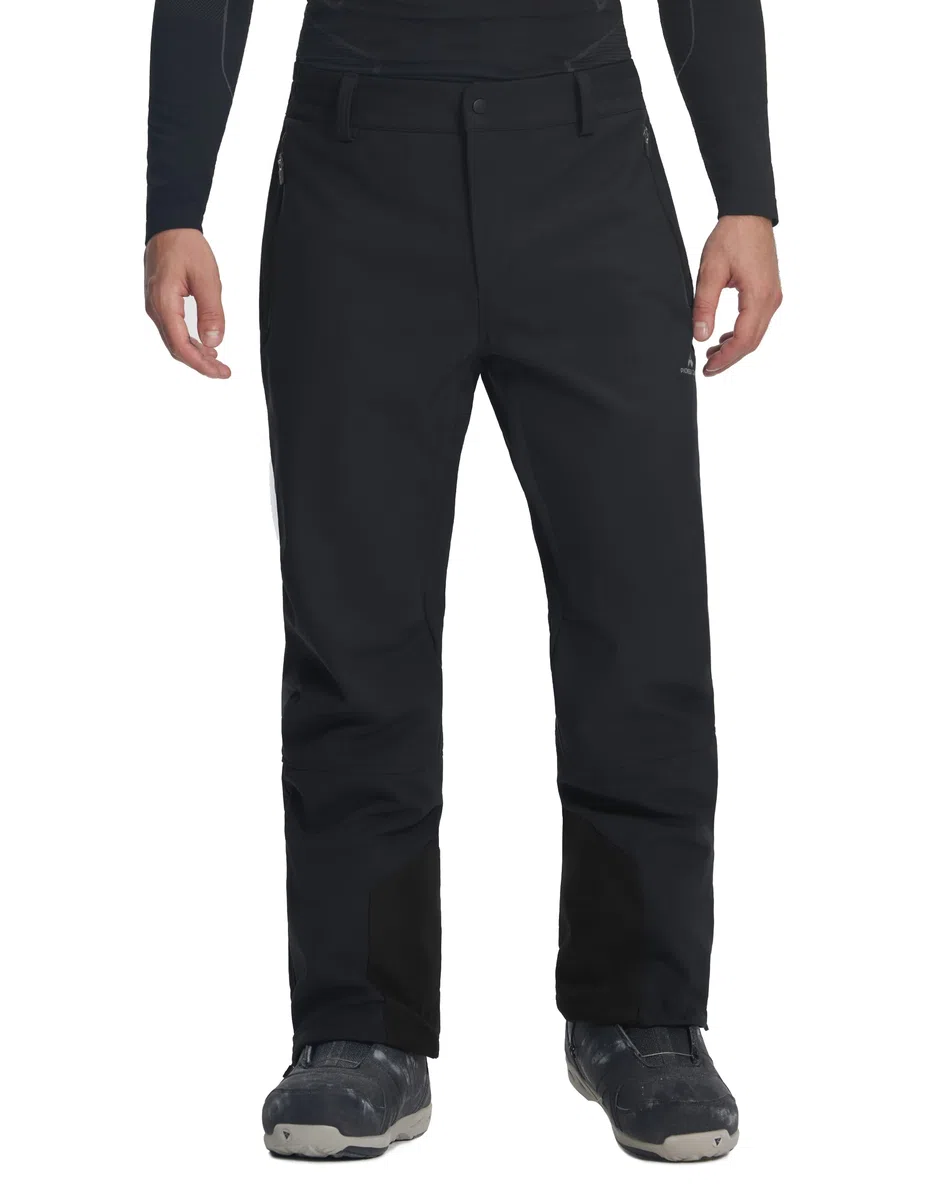 Pioneer Camp Pantaloni da Sci da Uomo, Impermeabili, 15000 + mm, H2O, da Neve, Antivento, con Calda Imbottitura, in Softshell, per Uomo con paraneve
