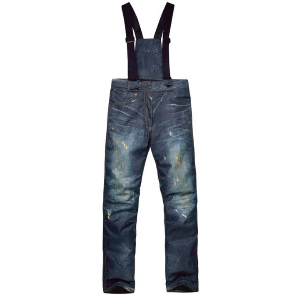 Pantaloni da Sci da Uomo, in Denim, Antivento, Impermeabili, da Snowboard
