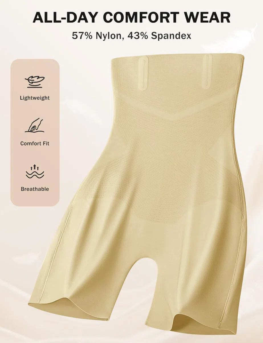 UMIPUBO Guaina Contenitiva Donna Pancia Piatta Mutande Snellente Intimo Contenitive Vita Alta Traspirante Elastico Intimo Modellante Controllo Post Parto Pantaloncini