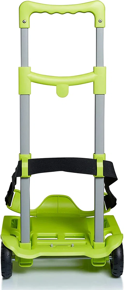 Seven Sj Be Box Trolley Portazaino Blocca Zaino, Verde