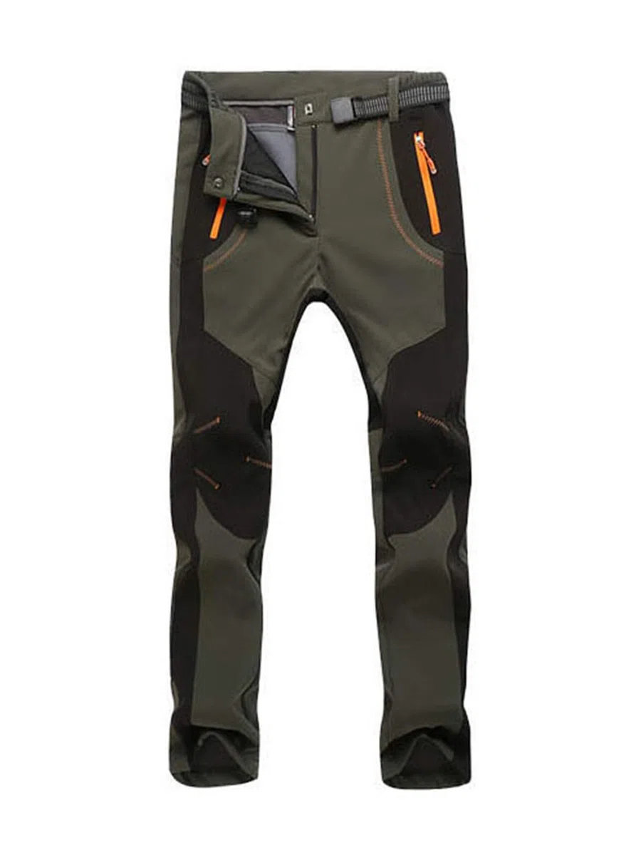 Minetom Pantaloni Trekking Donna Uomo Invernali Impermeabile Pantaloni Sci Termici Softshell Pantaloni Neve Montagna Escursionismo Caldo All'aperto