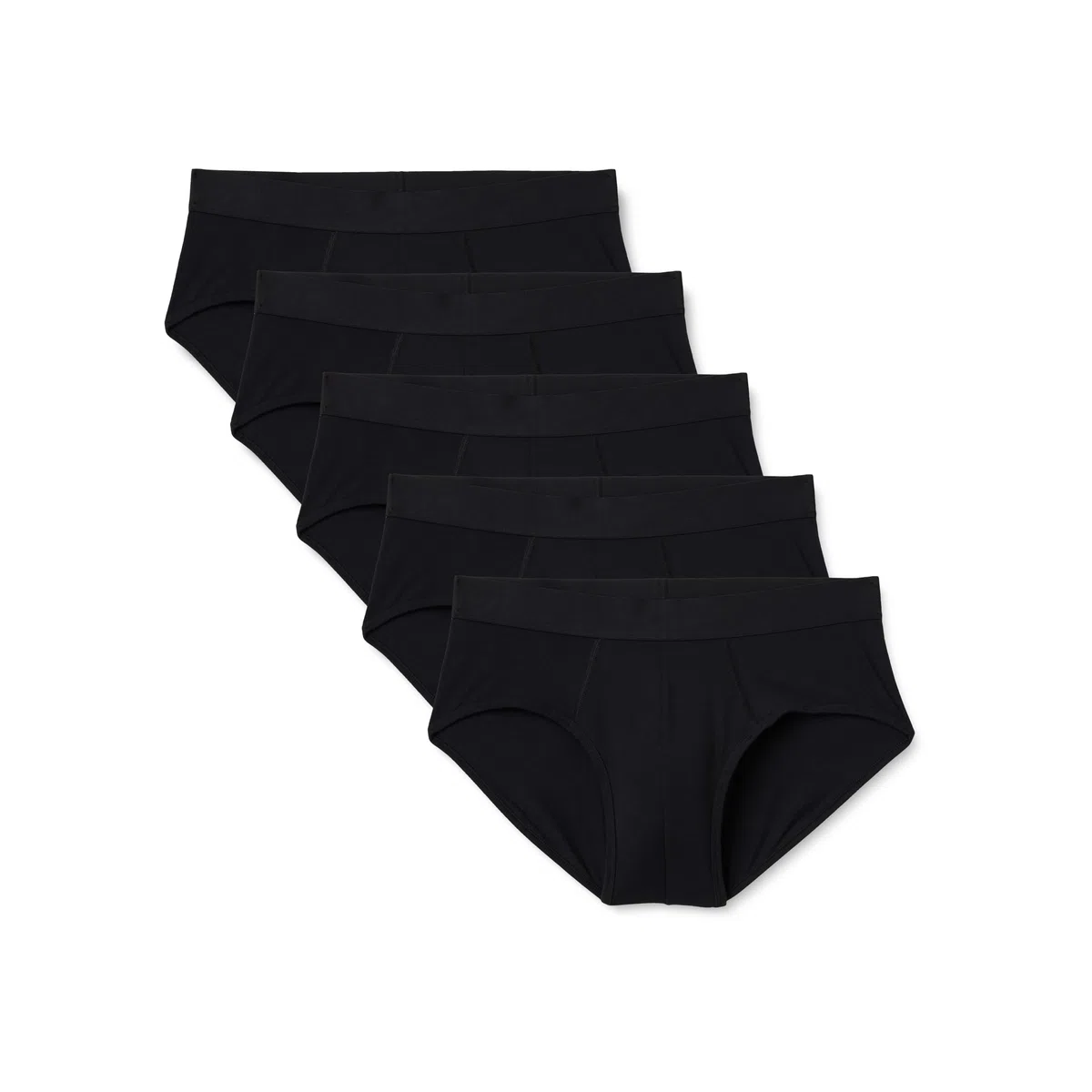 Amazon Essentials Slip in Tessuto Modal Super Morbido Uomo, Pacco da 5