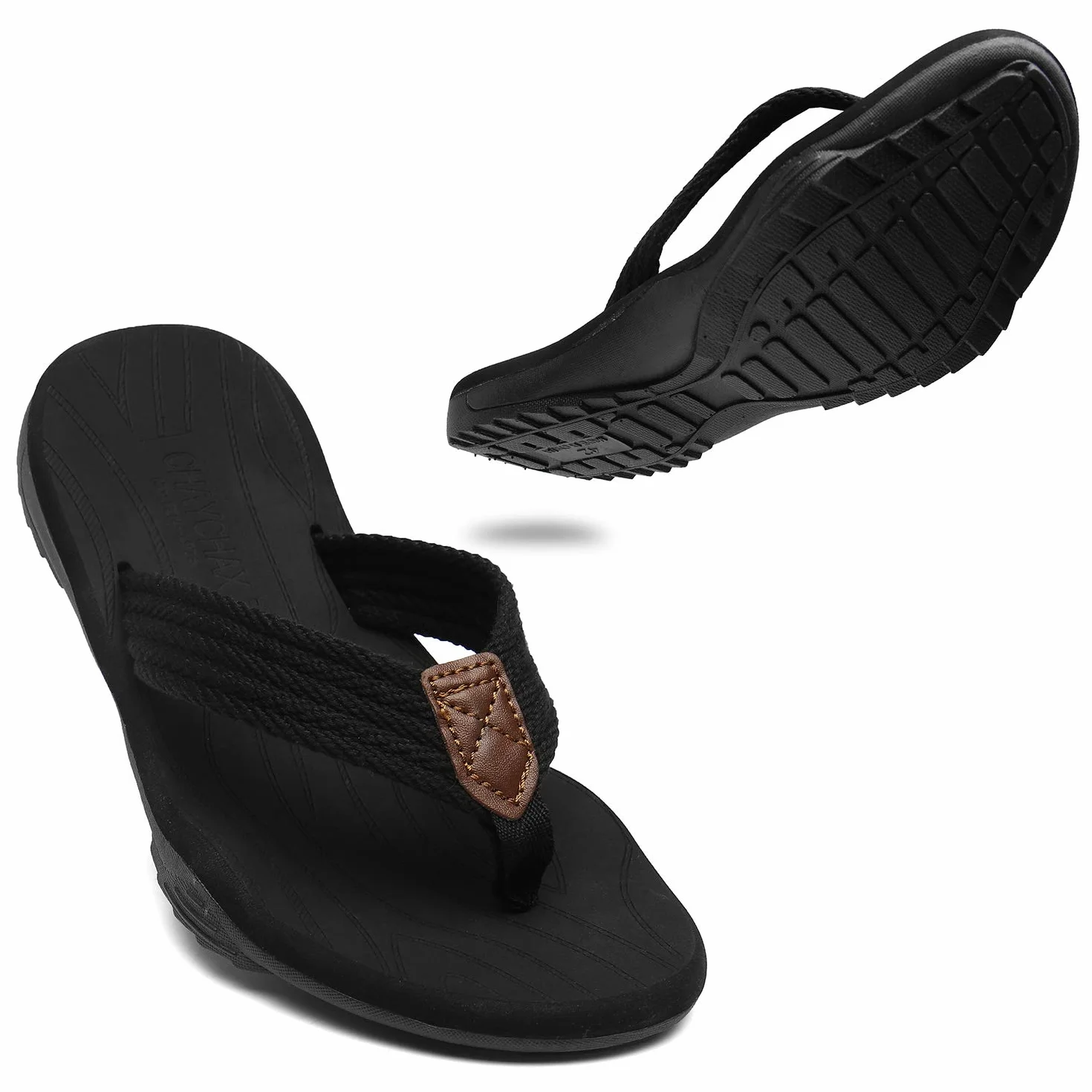 ChayChax Infradito Uomo Scarpe da Spiaggia e Piscina Sportive Beach Sandali Morbide Ciabatte Antiscivolo Pantofole con Gomma Suola