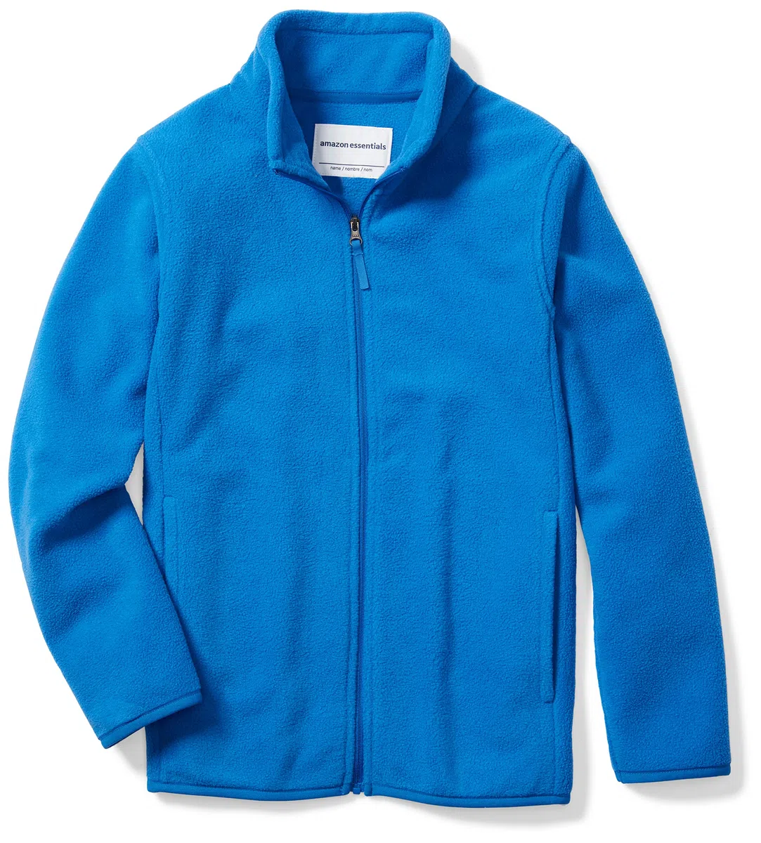 Amazon Essentials Bambini e Ragazzi Giacca con Collo a Lupetto con Cerniera Integrale in Pile