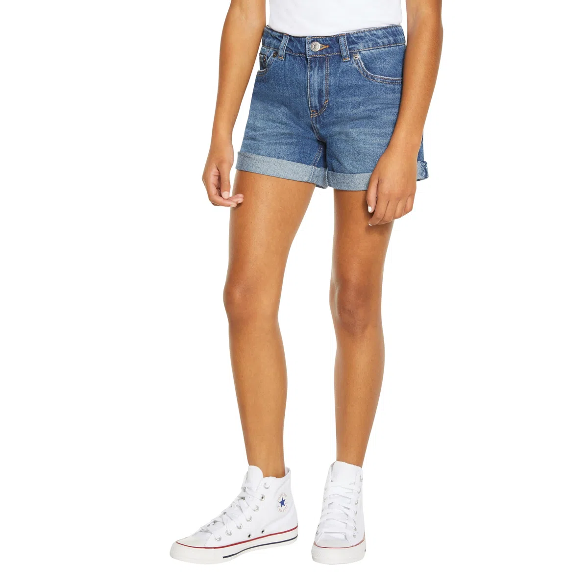 Levi'S Kids Girlfriend Short Bambine e Ragazze, 2-8 Anni