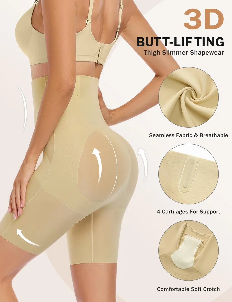 UMIPUBO Guaina Contenitiva Donna Pancia Piatta Mutande Snellente Intimo Contenitive Vita Alta Traspirante Elastico Intimo Modellante Controllo Post Parto Pantaloncini