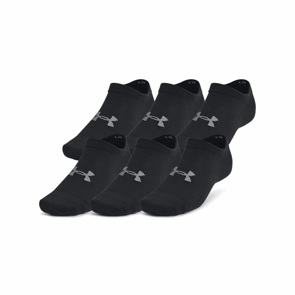 Under Armour Essential No Show 6pk Calzini Unisex - Adulto