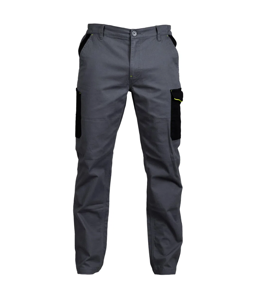JRC ZURIGO Bicolor Pantalone da Uomo Multitasche Elasticizzato in Cotone Tessuto Prelavato da Lavoro