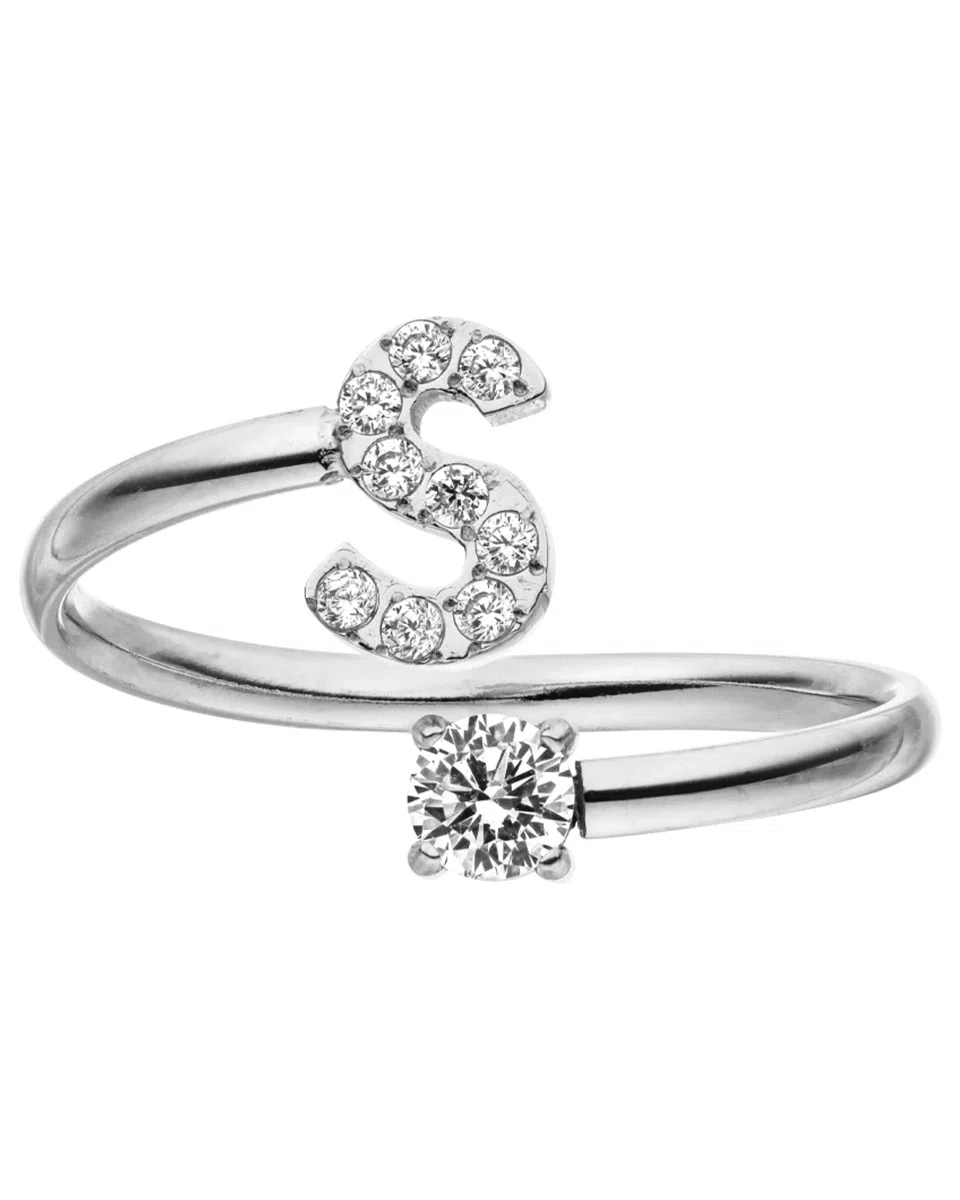 Purelei® Anello con lettere – Anello da donna in acciaio inox durevole – Anelli impermeabili – Anelli regolabili dalla taglia 50 alla 60 – Gioielli alla moda per il tuo look personalizzato