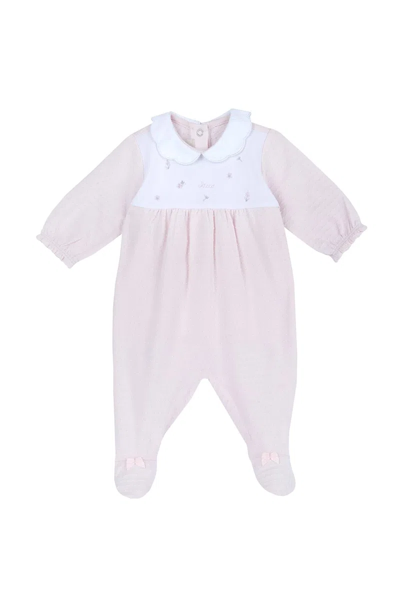 Chicco Tutina In Tessuto , Con Apertura Su Schiena Pigiamino per bambino e neonato Bimba 0-24 (Pacco da 1)