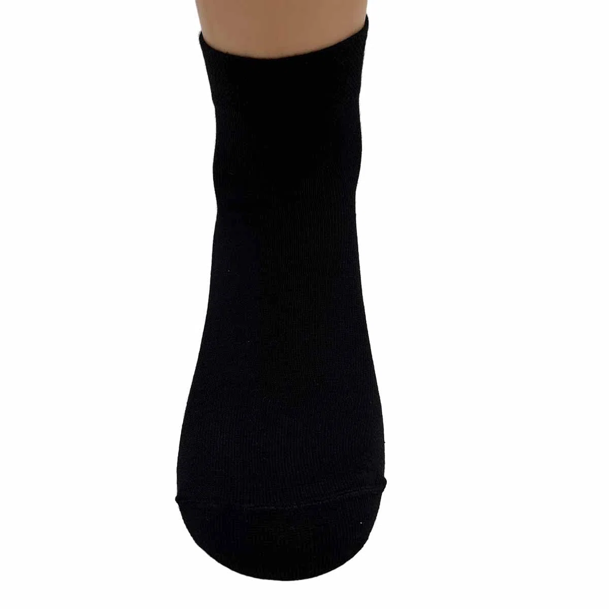 Frencis - Calzini in Bamboo, 6 Paia, Fantasmino o alla Caviglia, Bianco, Blu e Nero, Traspiranti, Punta e Tallone Rinforzati